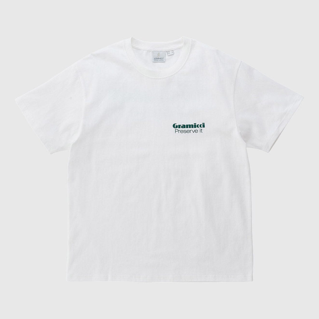Gramicci Preserve-it T-shirt - White T-shirt Gramicci 