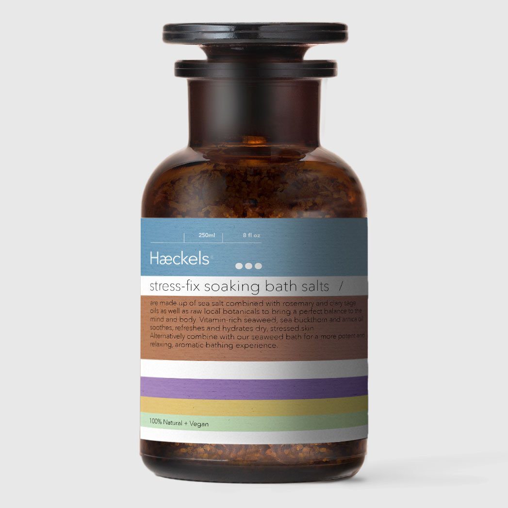 Haeckels Stress-Fix Soaking Bath Salts Hand & Body Haeckels 