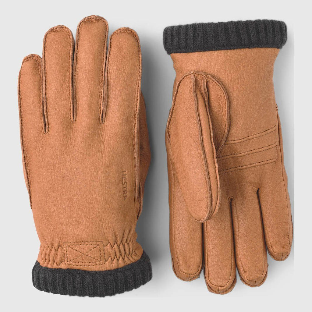 Hestra Deerskin Primaloft Rib Gloves - Cork Gloves Hestra 