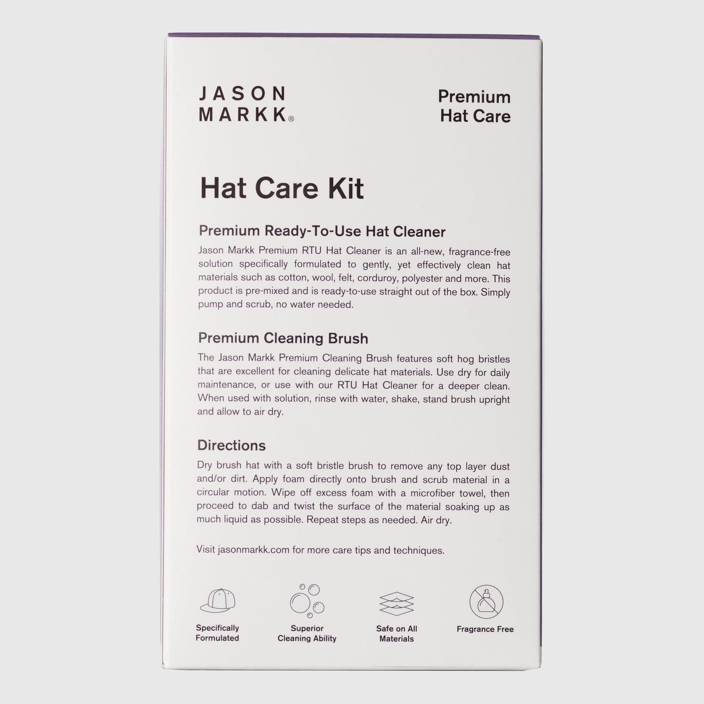 Jason Markk Hat Care Kit Garment Care Jason Markk 