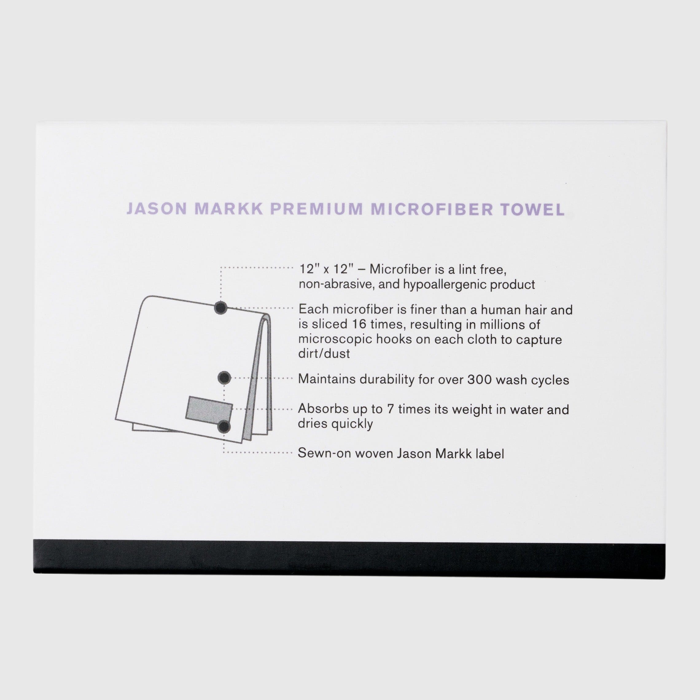 Jason Markk Premium Microfiber Towel Shoe Care Jason Markk 