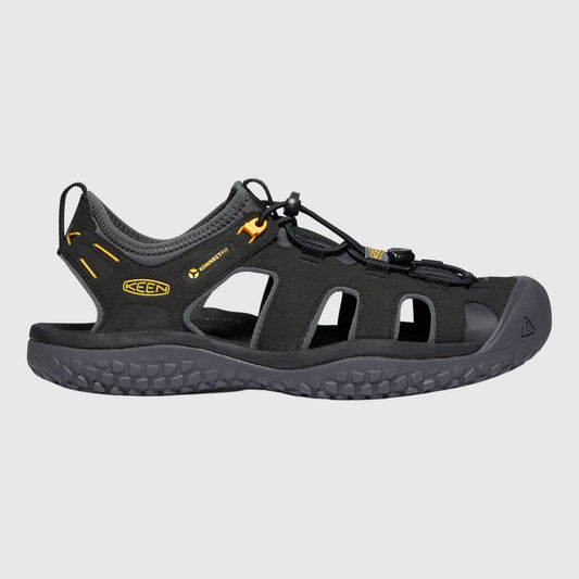 Keen Solr Sandal - Black / Gold Sandals Keen 