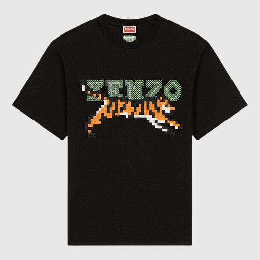 Kenzo Pixel Oversize T-Shirt - Black T-shirt Kenzo 