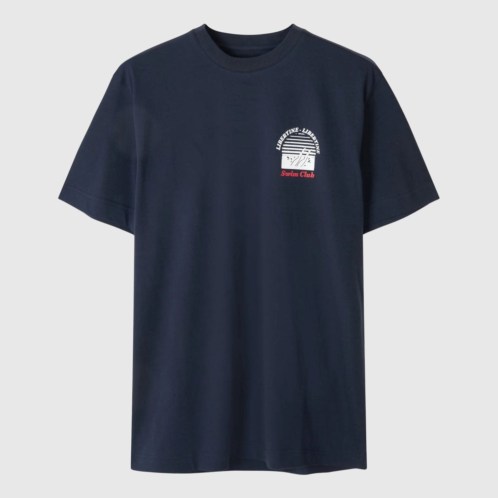 Libertine-Libertine Beat Swim Club T-Shirt - Navy T-shirt Libertine-Libertine 