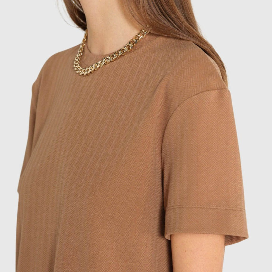 Libertine-Libertine Stroke T-shirt - Cinnamon T-shirt Libertine-Libertine 