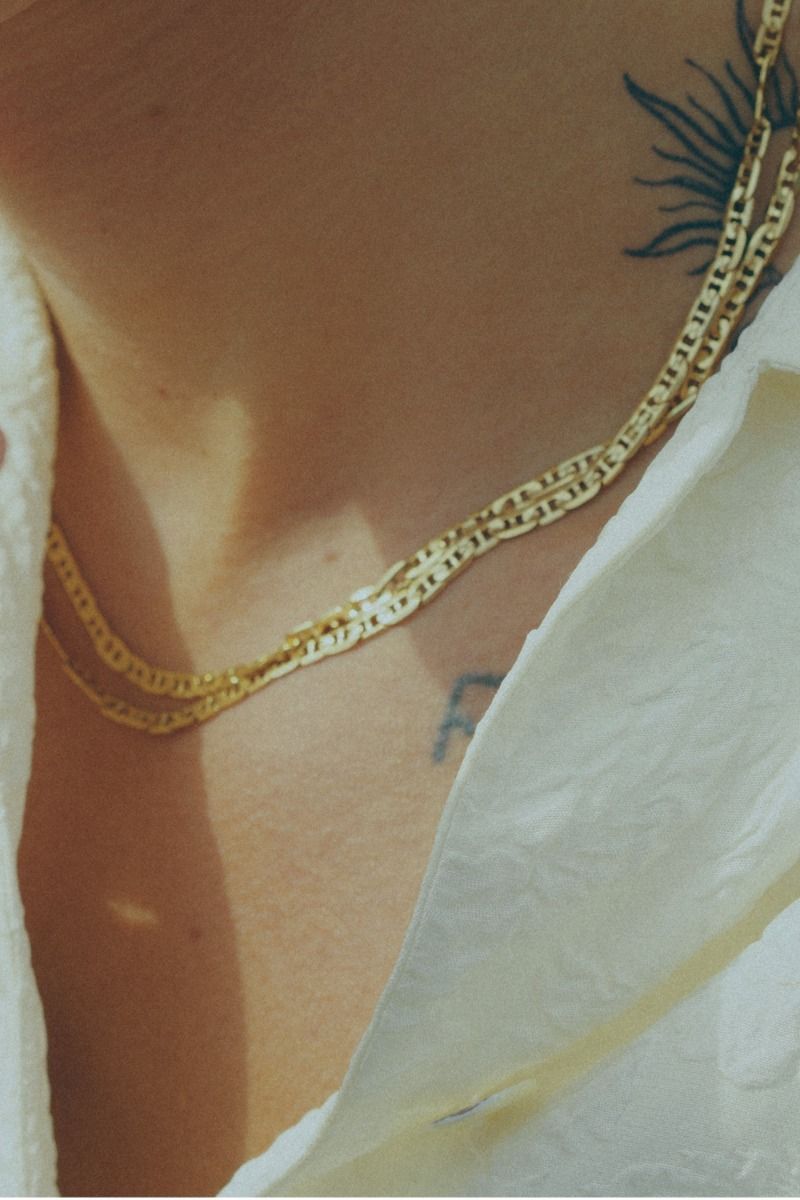 Maria Black Carlo Necklace - Gold Jewellery Maria Black 