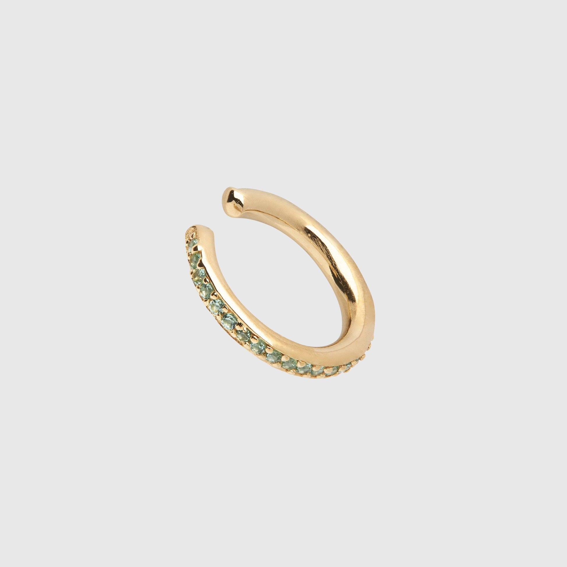 Maria Black Colore Ear Cuff - Mint Gold Jewellery Maria Black 