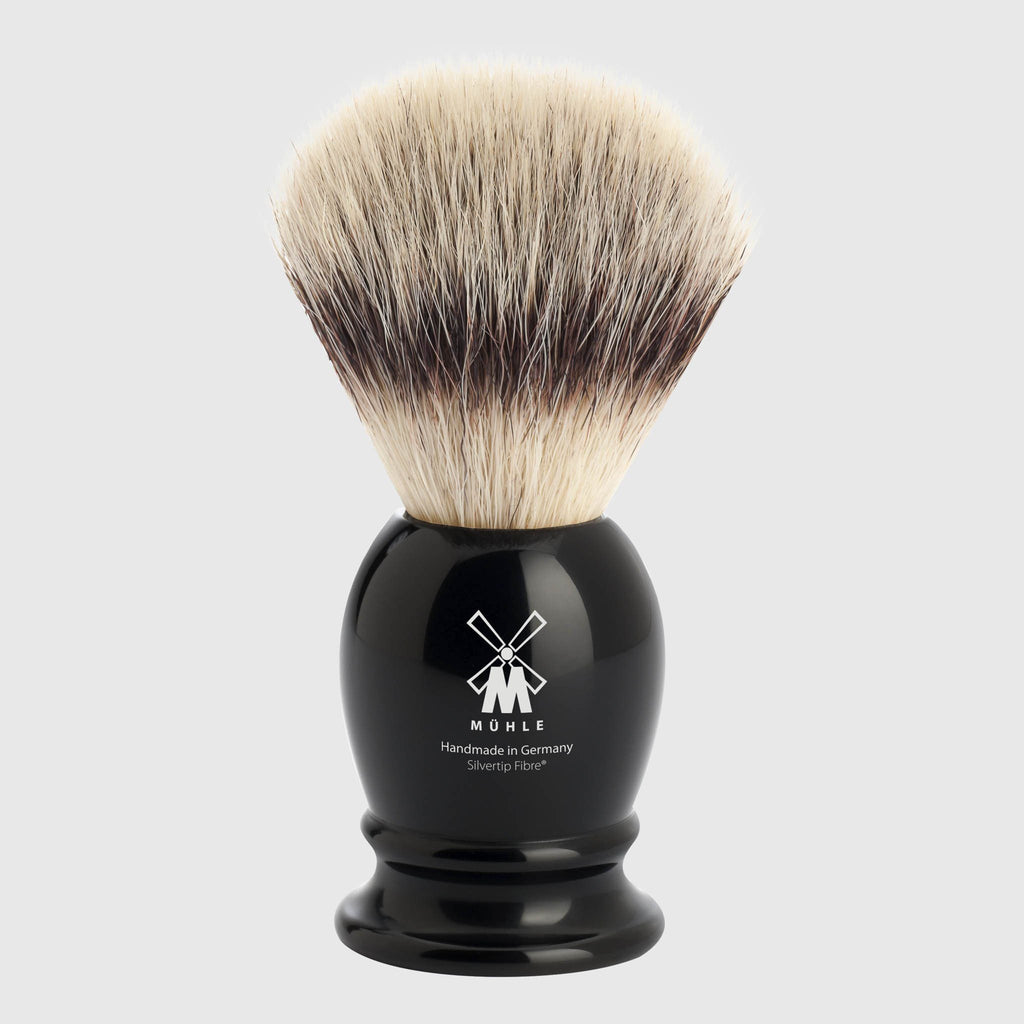 Mühle Classic Silvertip Fibre Shaving Brush Shave Tools Mühle Black 1 