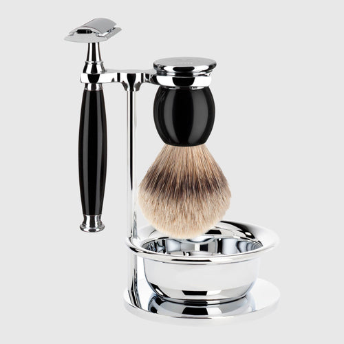 Mühle Sophist barbersett 4 deler Barbersett Mühle Sort 