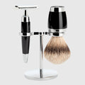 Mühle Stylo barbersett Barbersett - Silvertip Badger Mühle Sort 