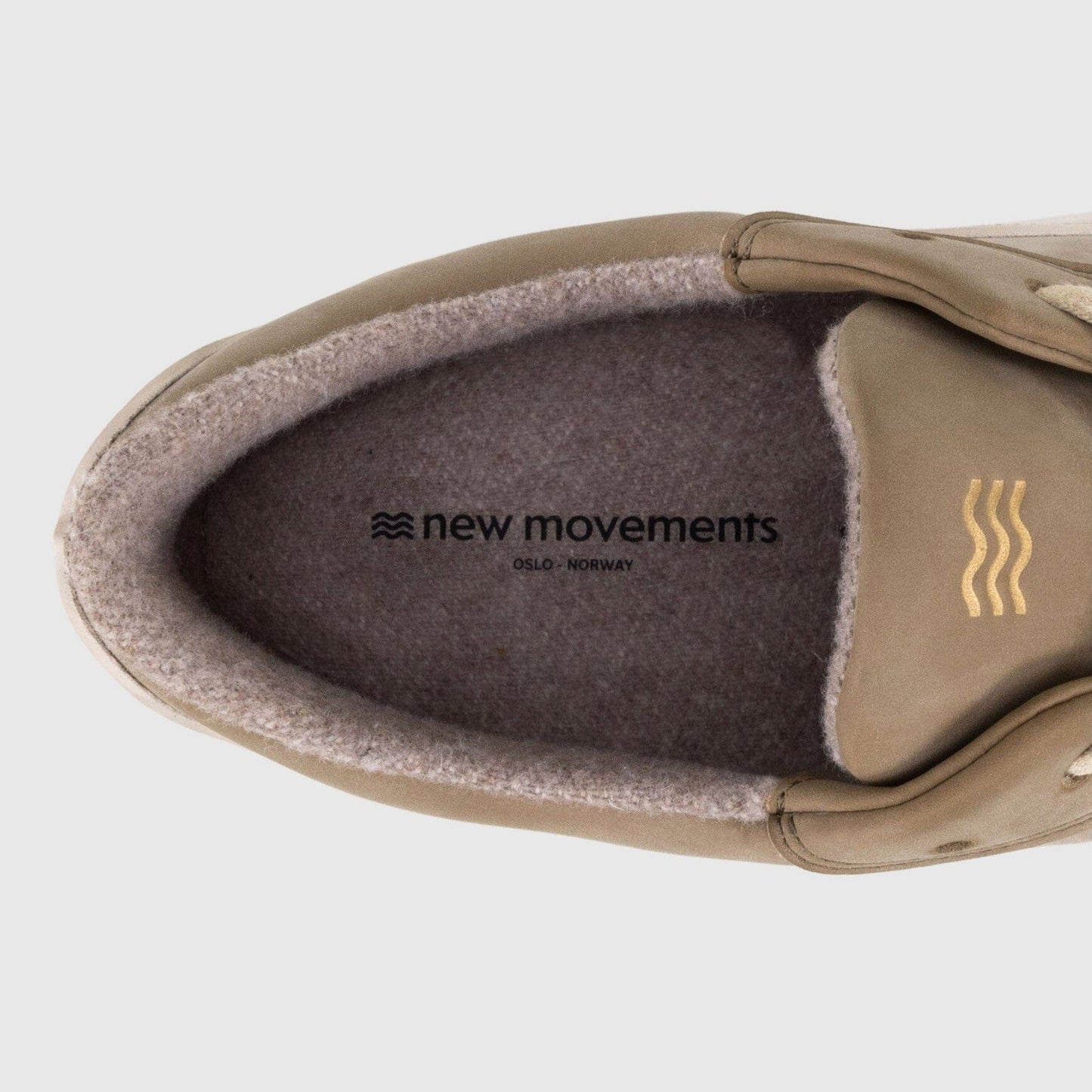 New Movements Allrounder Y - Beige & Brown (Vegan) Sneakers New Movements 
