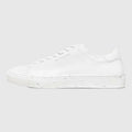 New Movements Leather Classics - White (White Fleck Sole) Sneakers New Movements 