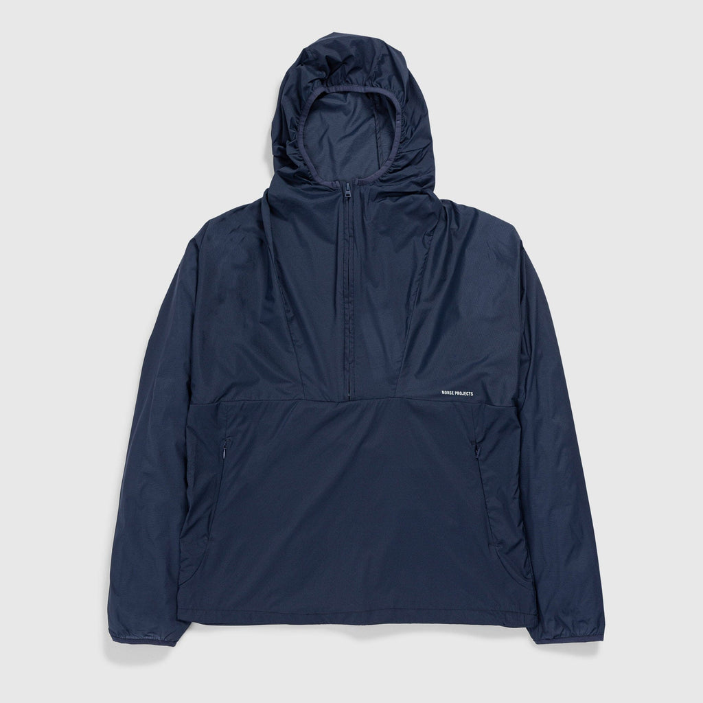 Norse Projects Light Nylon Jacket - Calcite Blue Jacket Norse Projects 