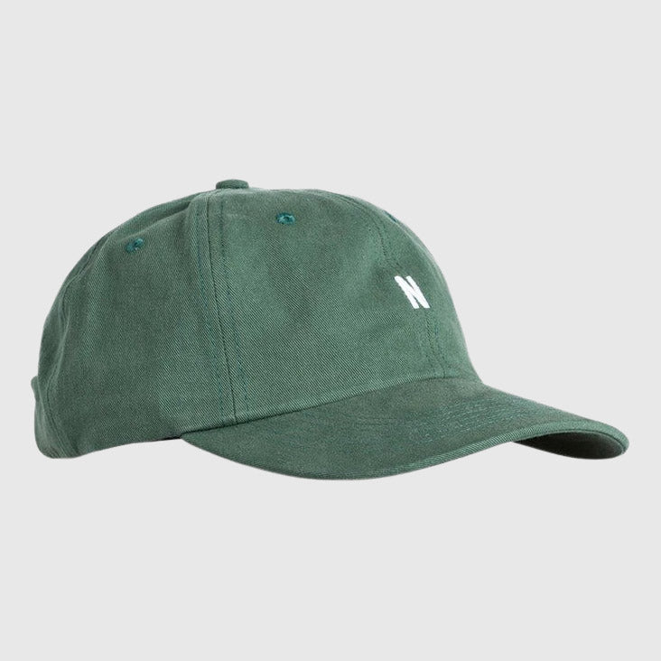 Norse Projects Twill Sports Cap - Dartmouth Green Headwear Norse Projects 