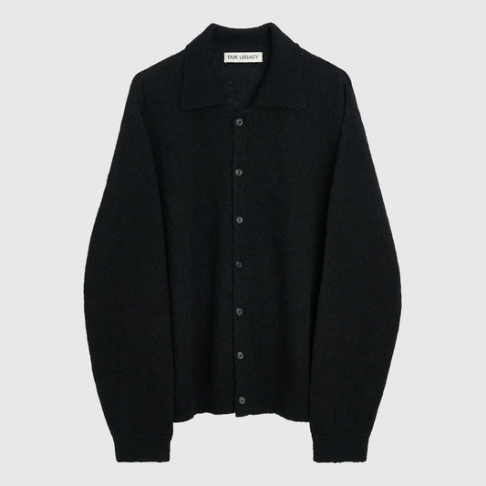 Our Legacy Evening Polo - Black Sweatshirt Our Legacy 