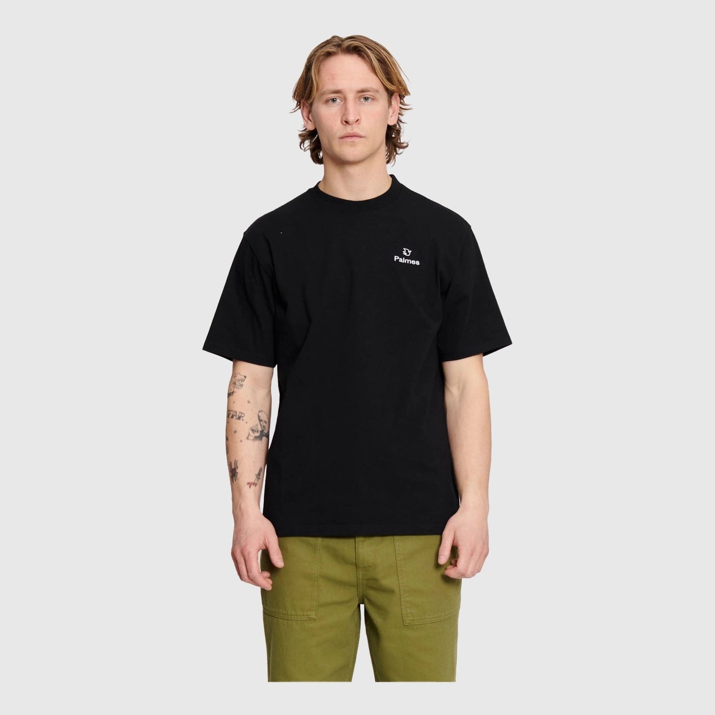 Palmes Allan T-Shirt - Black T-shirt Palmes 