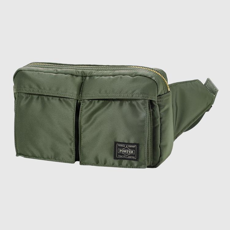 Porter-Yoshida & Co. Tanker Waist Bag Waist Bag Porter-Yoshida & Co. Sage Green 