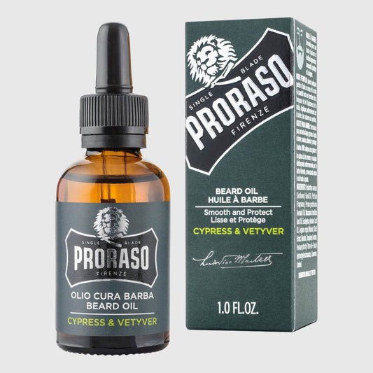 Proraso Beard Oil - Cypress & Vetiver Beard Proraso 