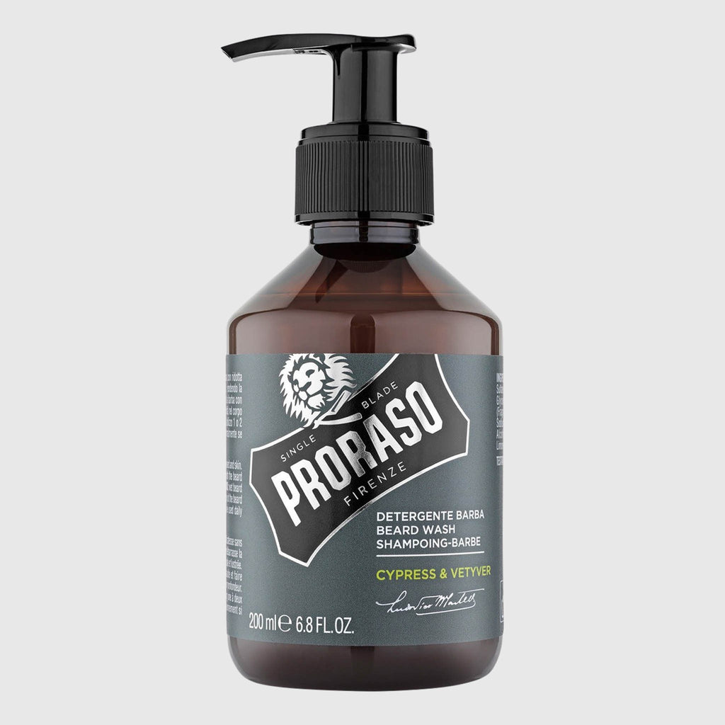 Proraso Beard Shampoo - Cypress & Vetiver Beard Proraso 