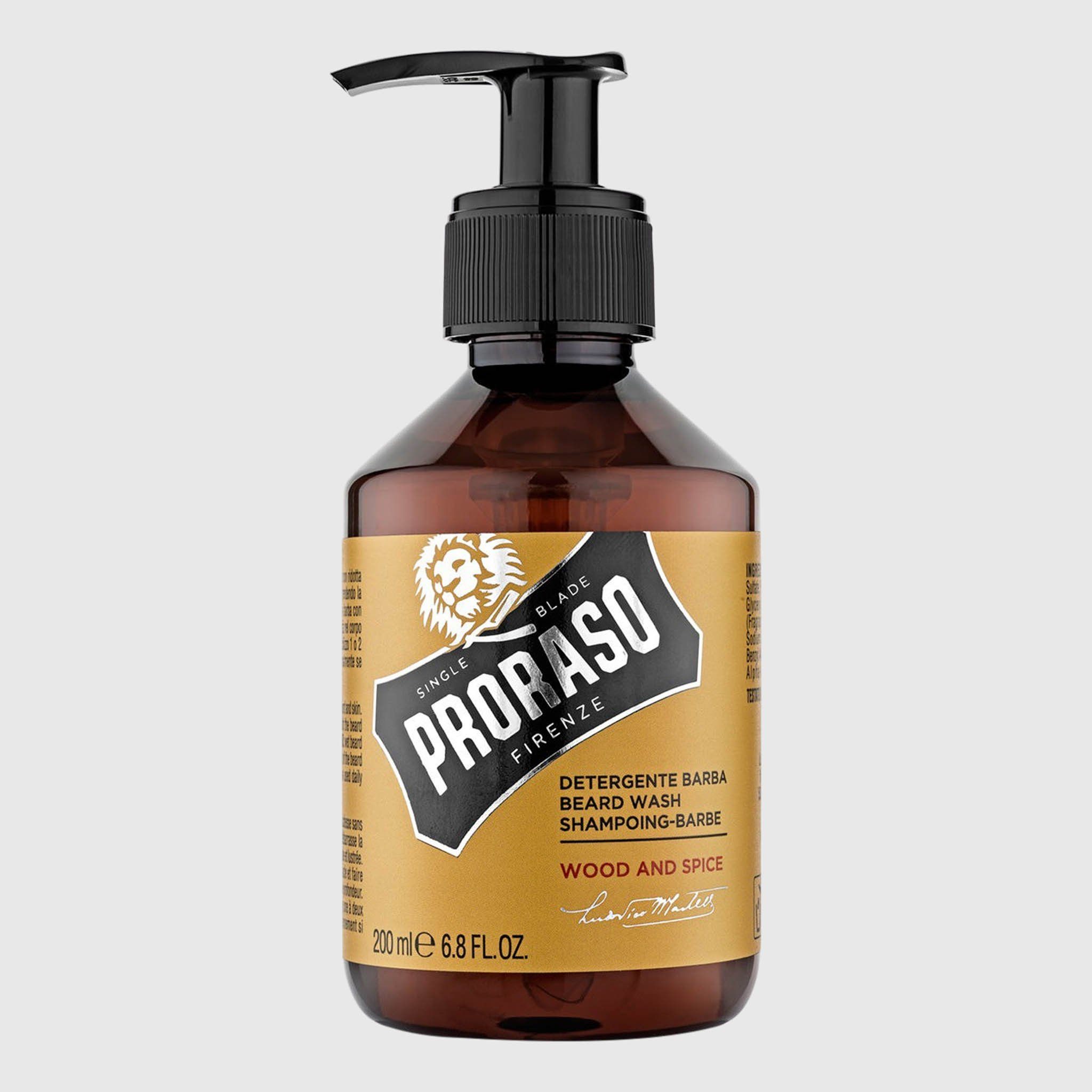 Proraso Beard Shampoo - Wood & Spice Beard Proraso 