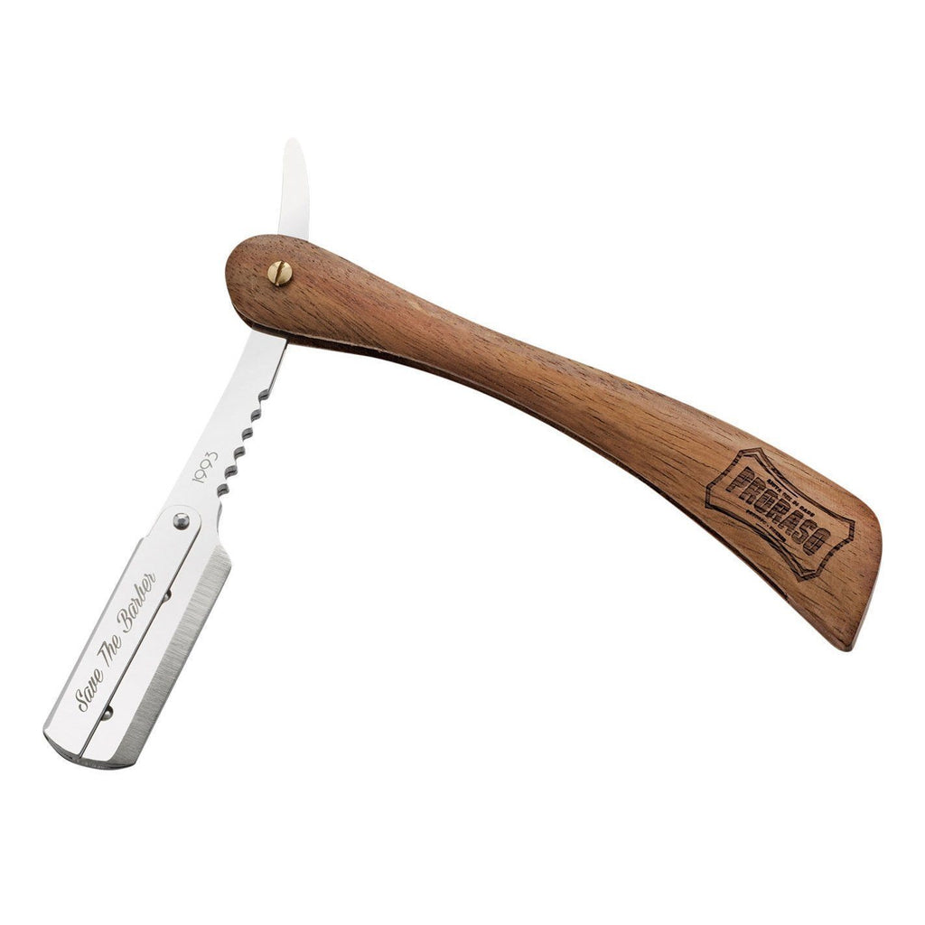 Proraso shavette med valnøttskaft Shavette Proraso 