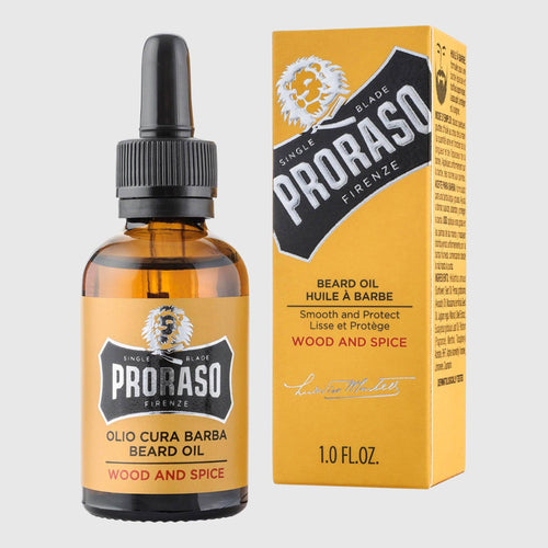 Proraso skjeggolje - Tre og krydder Beard Proraso 