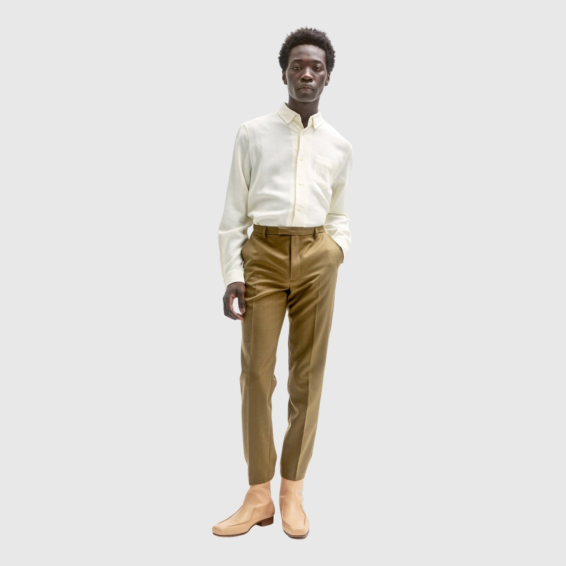 Séfr Hampus Shirt - Off-White – Dapper