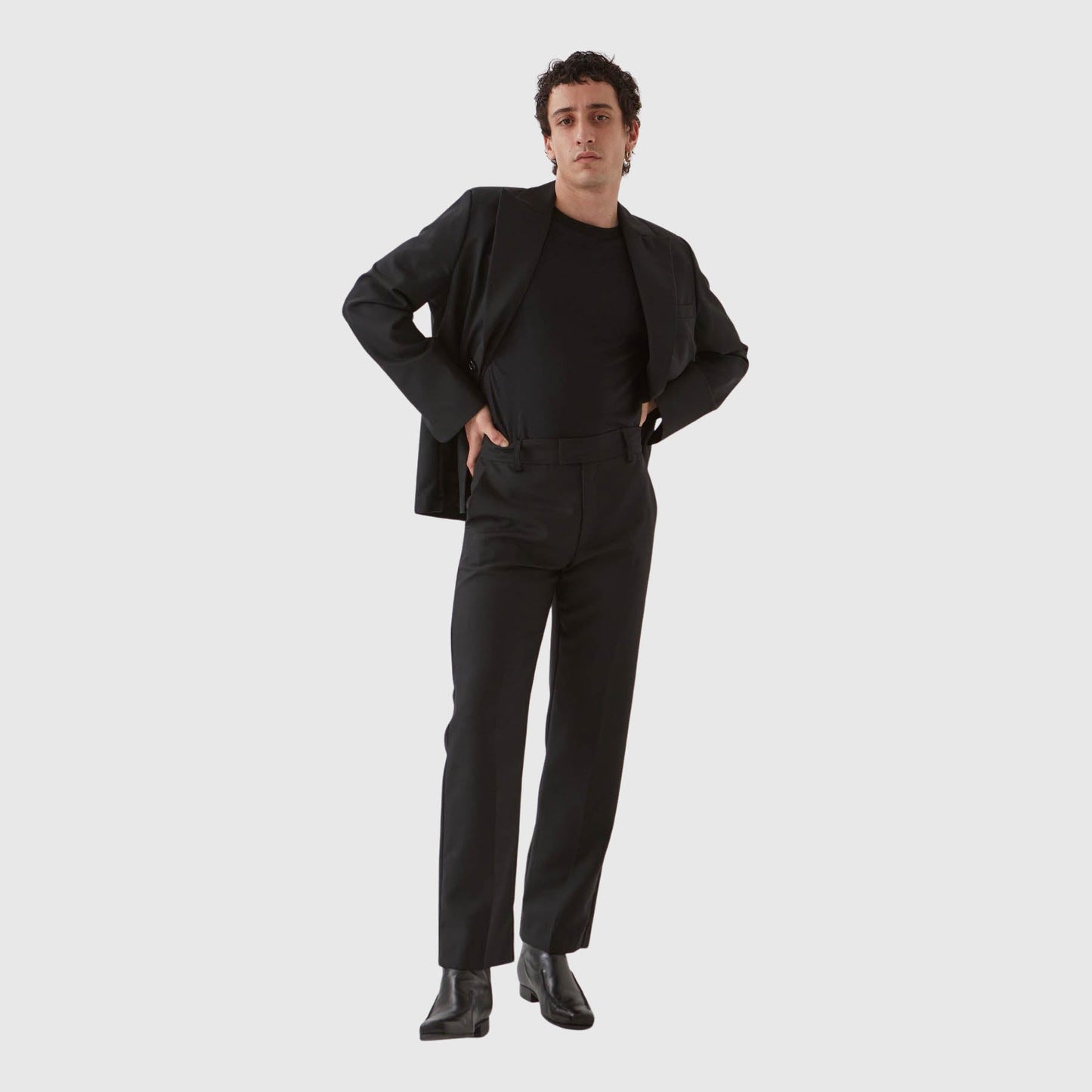 Séfr Mike Suit Trouser - Black Pants Séfr 