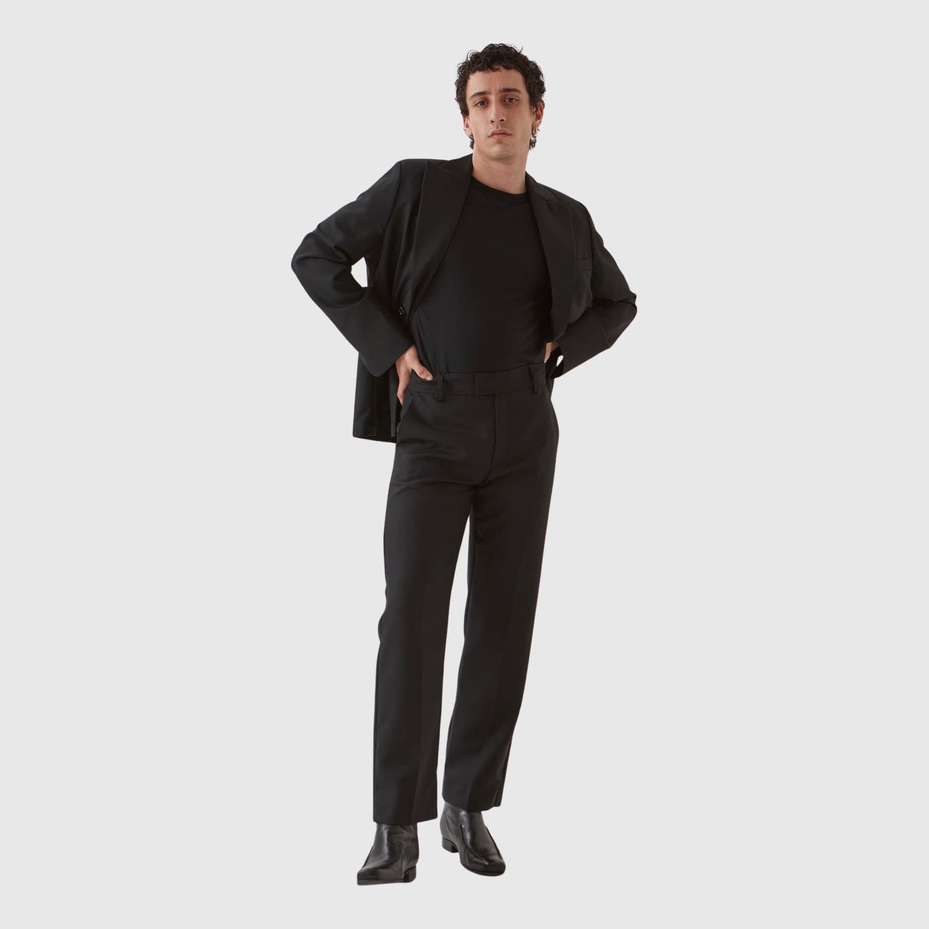 Séfr Mike Suit Trouser - Black Pants Séfr 