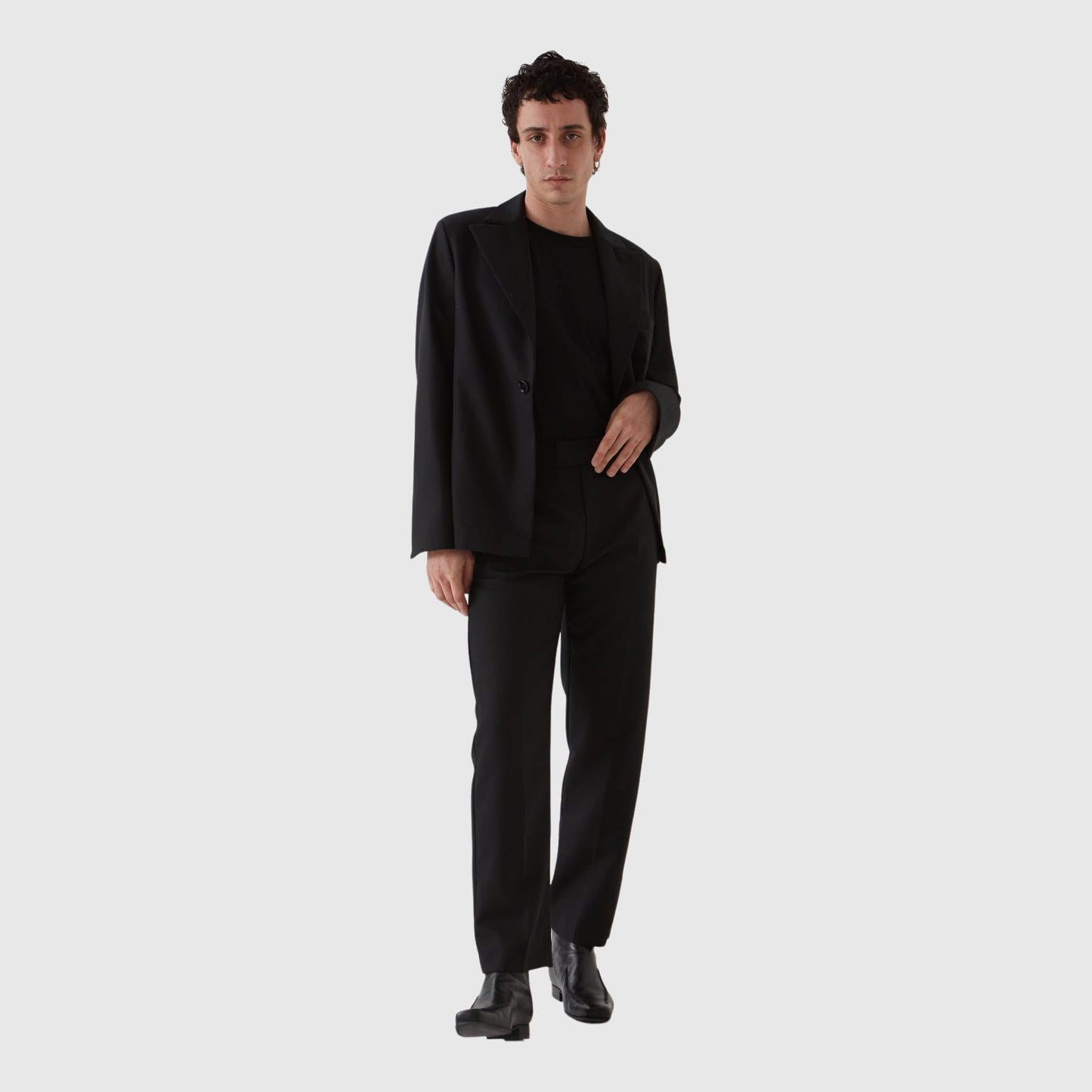 Séfr Mike Suit Trouser - Black Pants Séfr 