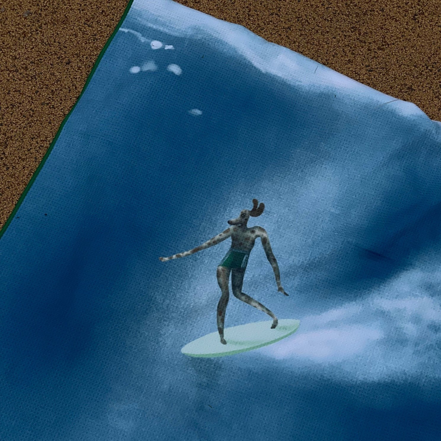 Special Lemon Microfibre Beach Towel - Surfer Dog Swimwear Special Lemon 