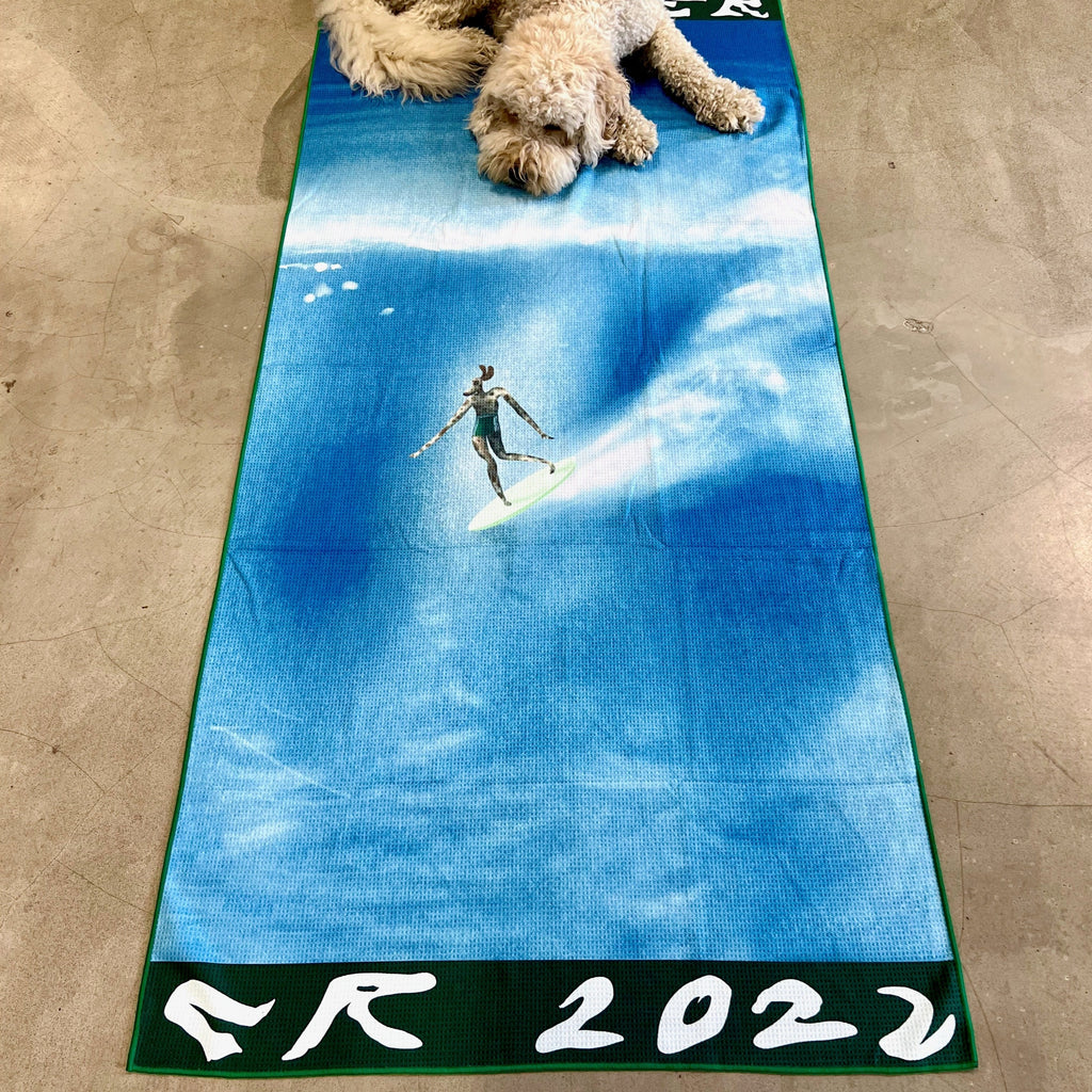 Special Lemon Microfibre Beach Towel - Surfer Dog Swimwear Special Lemon 
