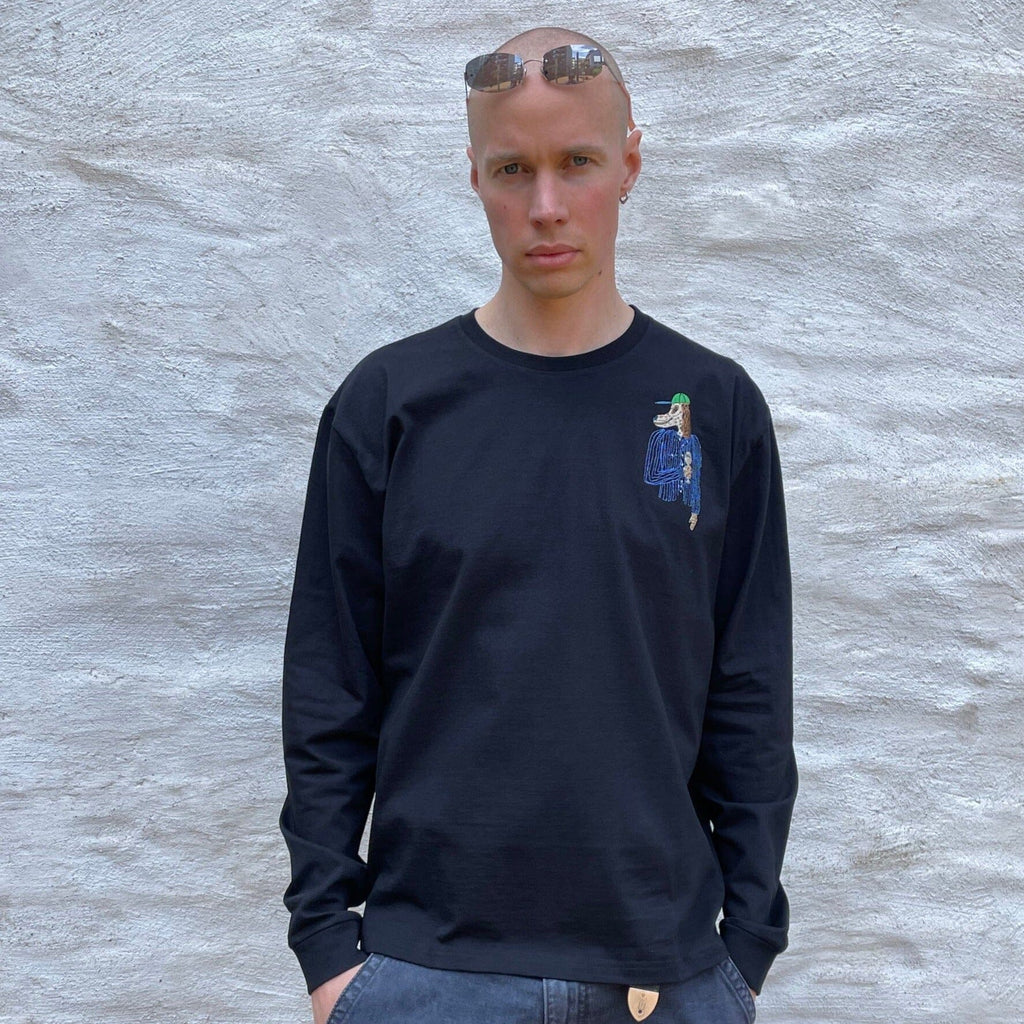 Special Lemon x Charlie Roberts Dog Longsleeve - Black Longsleeve Special Lemon 