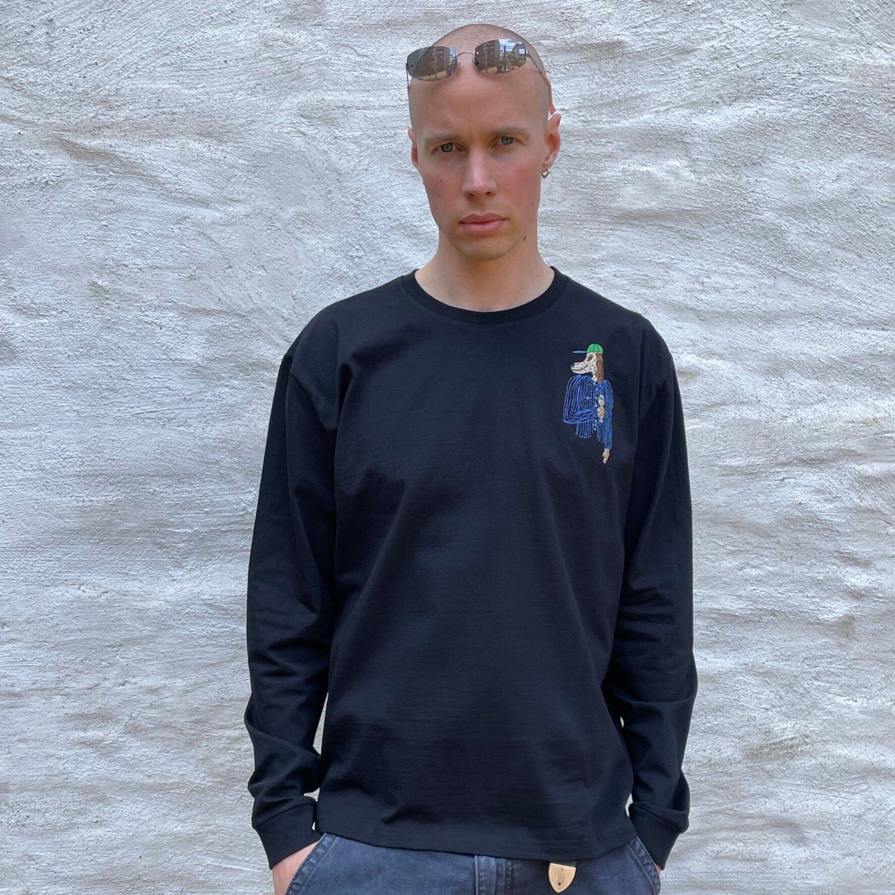 Special Lemon x Charlie Roberts Dog Longsleeve - Black Longsleeve Special Lemon 