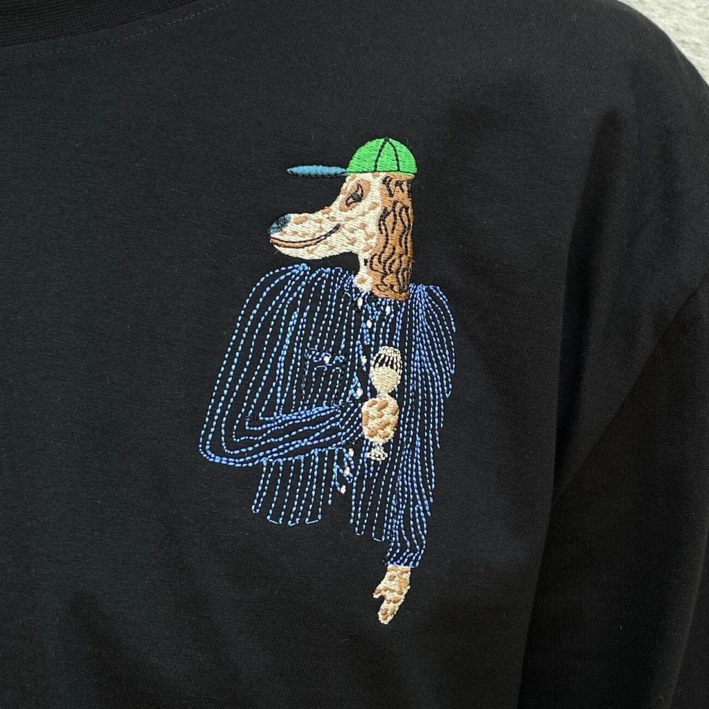 Special Lemon x Charlie Roberts Dog Longsleeve - Black Longsleeve Special Lemon 