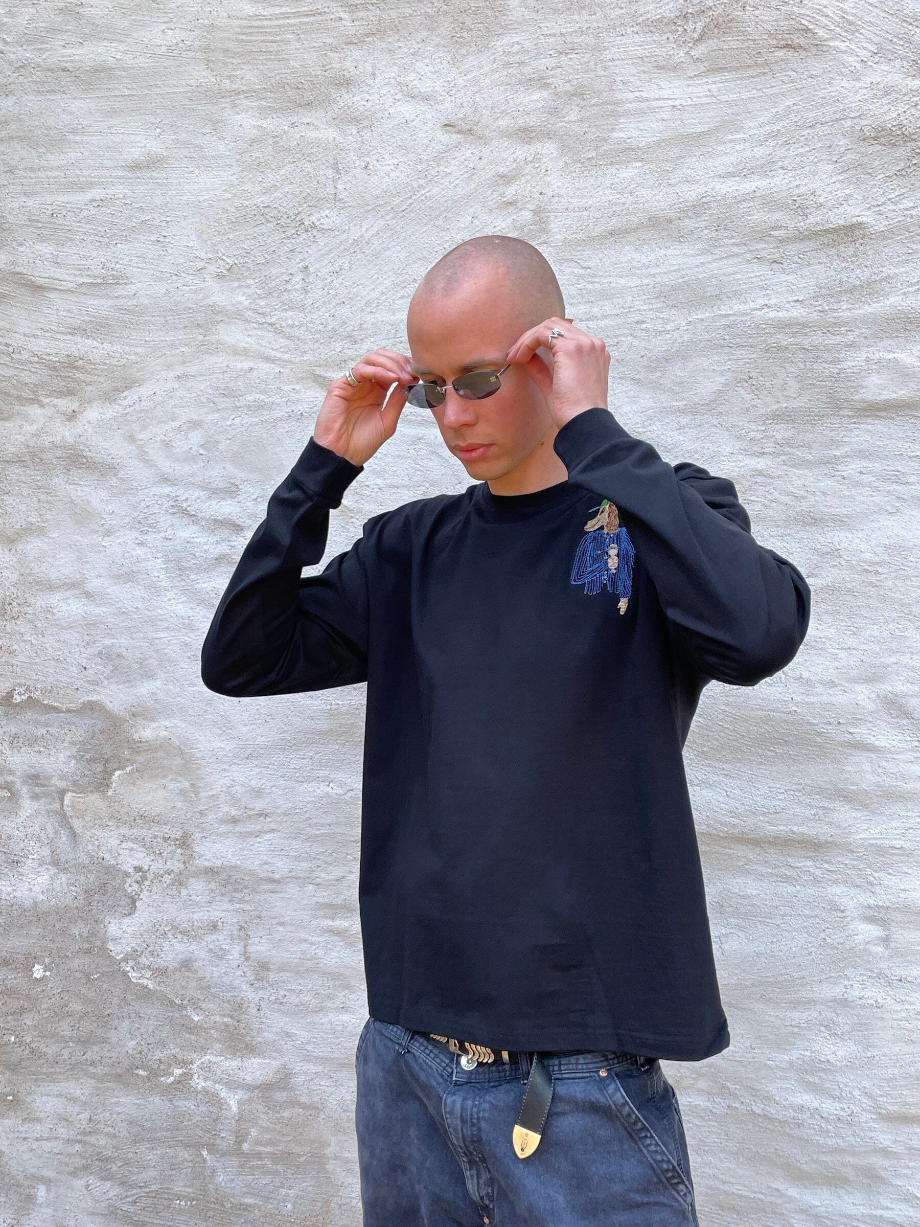 Special Lemon x Charlie Roberts Dog Longsleeve - Black Longsleeve Special Lemon 
