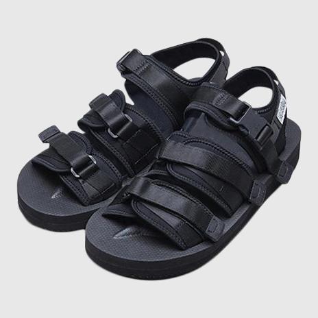 Suicoke GGA-V Unisex Sandals - Black Sandals Suicoke 