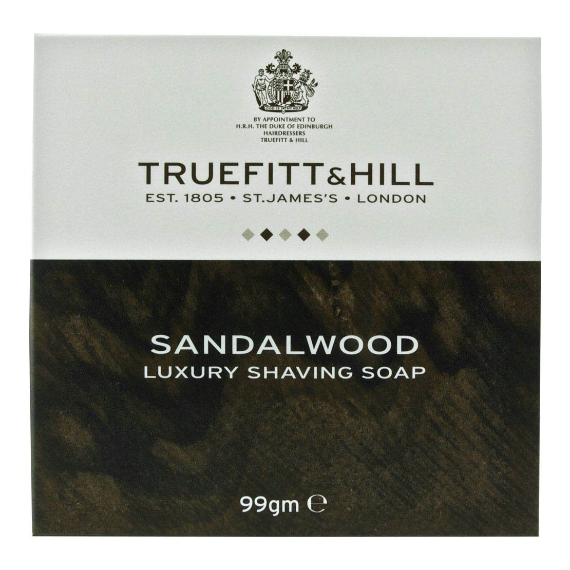 Truefitt & Hill Luxury barbersåpe i treskål - Sandalwood Barbersåpe i skål Truefitt & Hill 