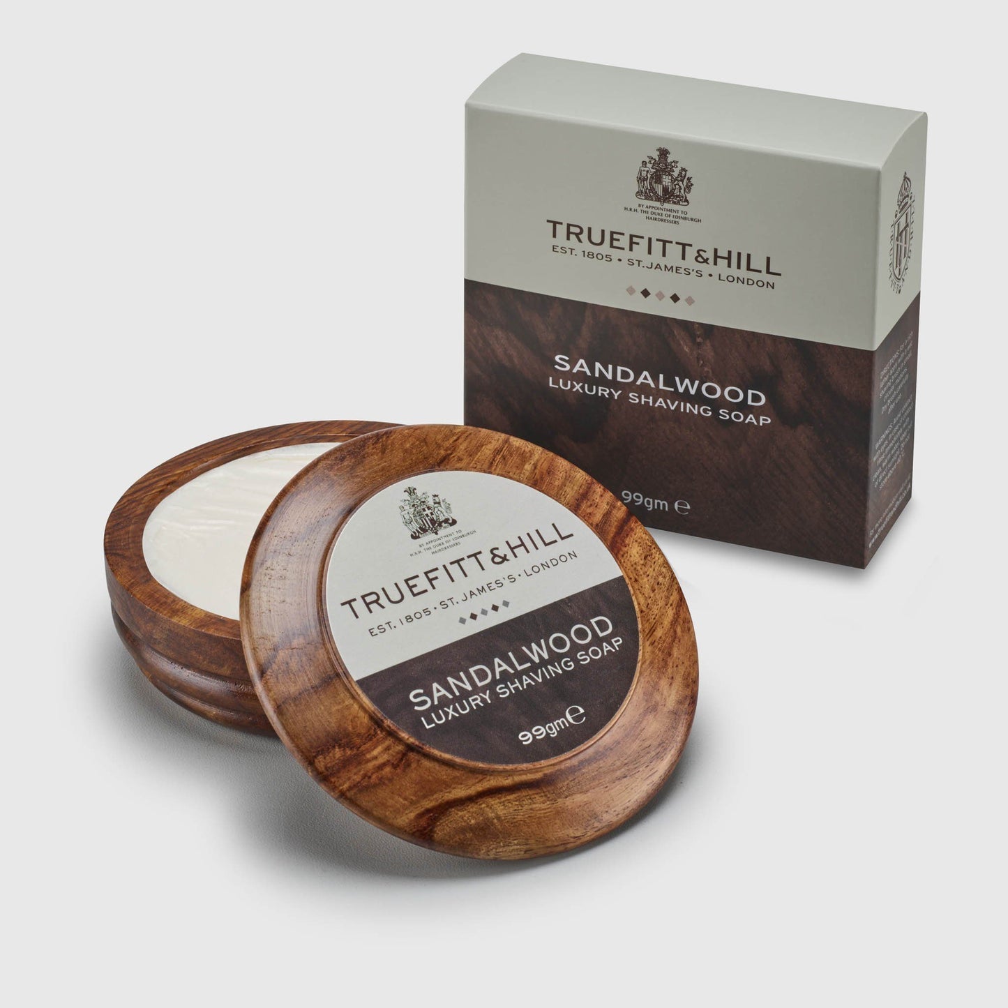 Truefitt & Hill Luxury Luxury Shaving Soap - Sandalwood Shave Products Truefitt & Hill 