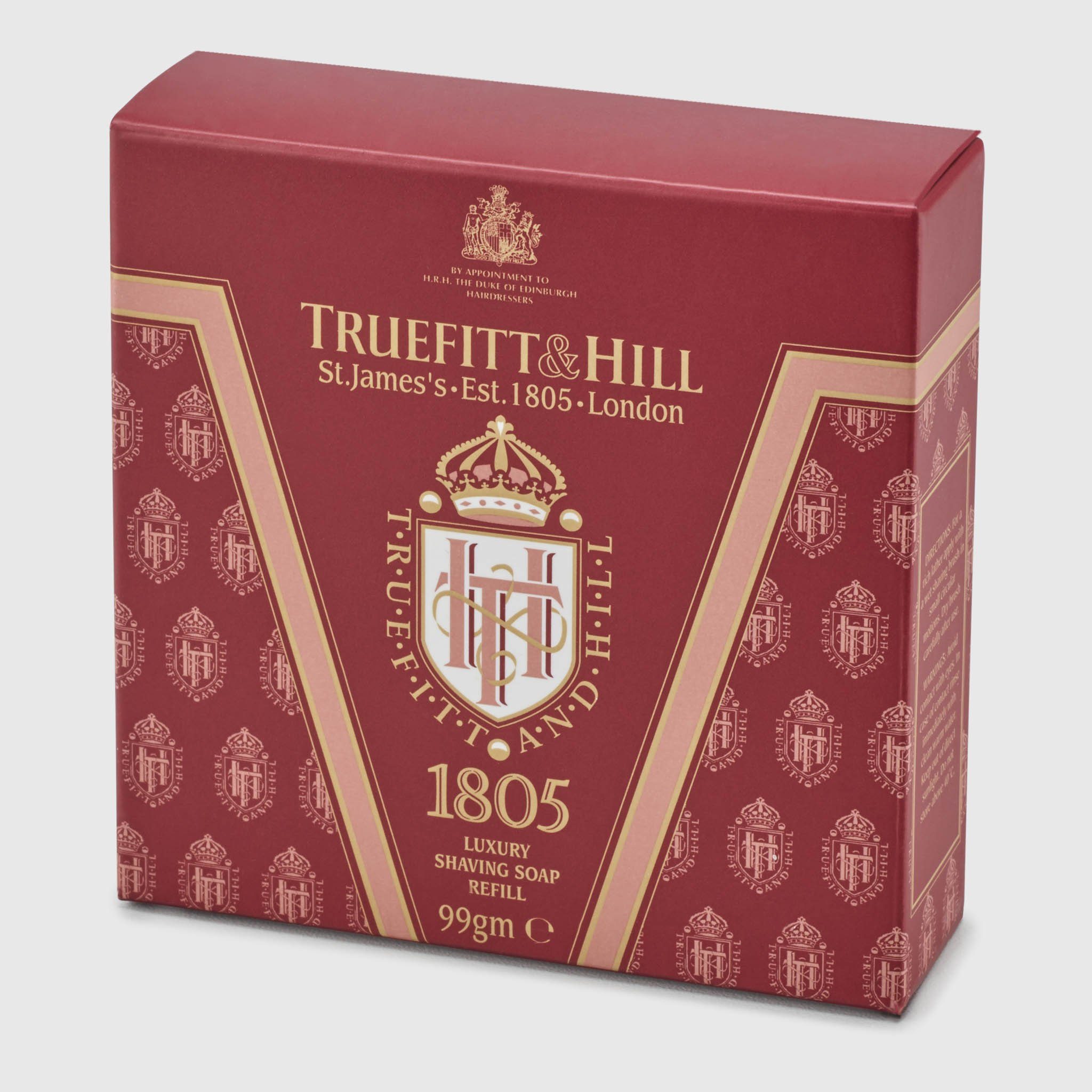 Truefitt & Hill Luxury Shaving Soap Refill - 1805 Shave Products Truefitt & Hill 