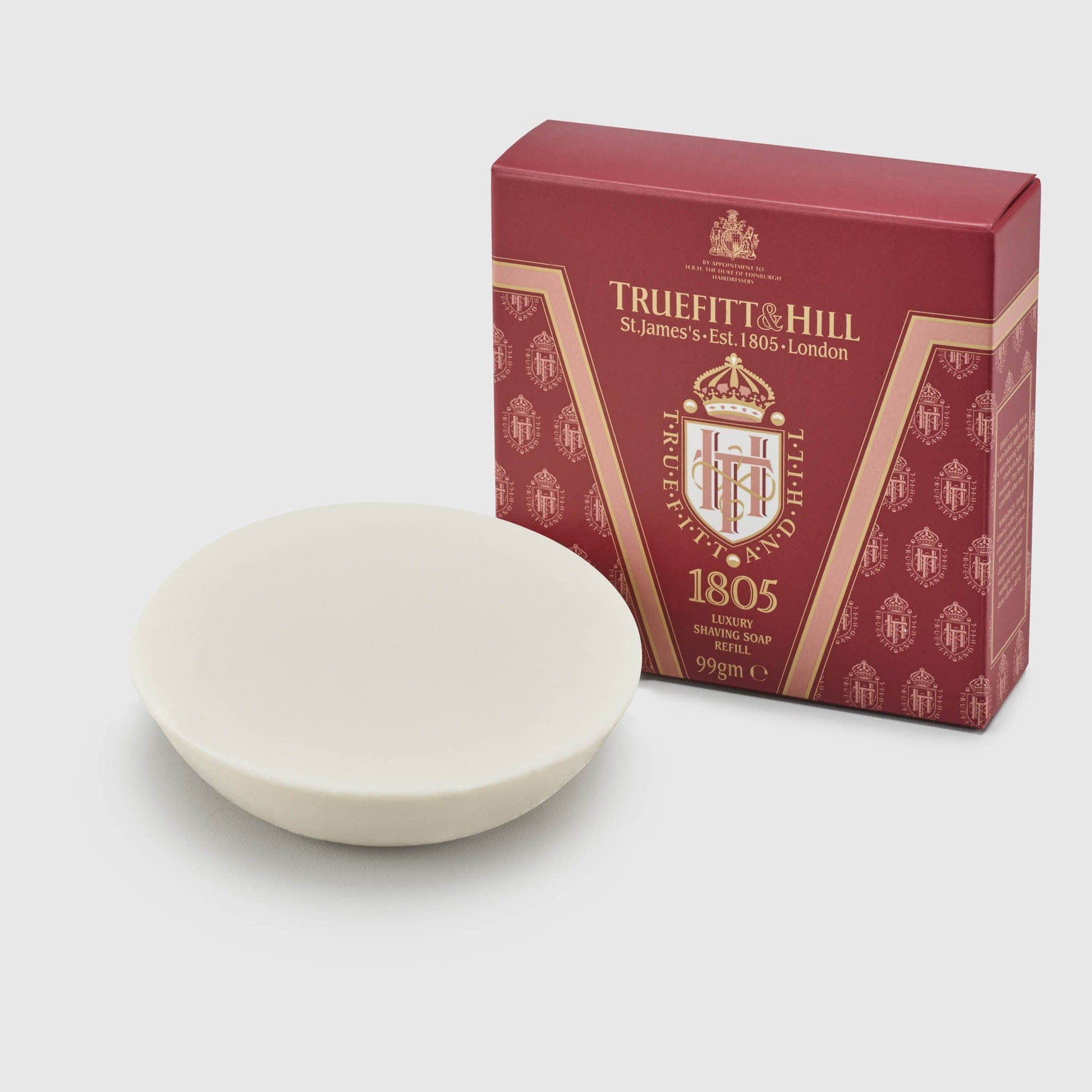 Truefitt & Hill Luxury Shaving Soap Refill - 1805 Shave Products Truefitt & Hill 