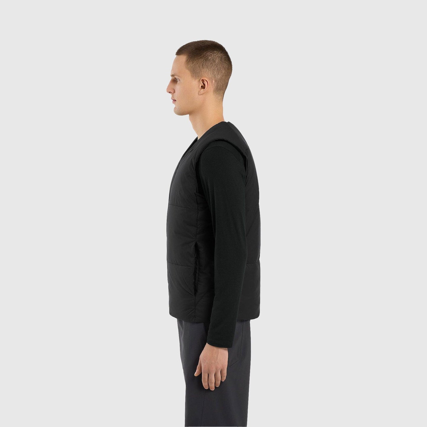 Veilance Conduit Down Vest - Black Outerwear Veilance 