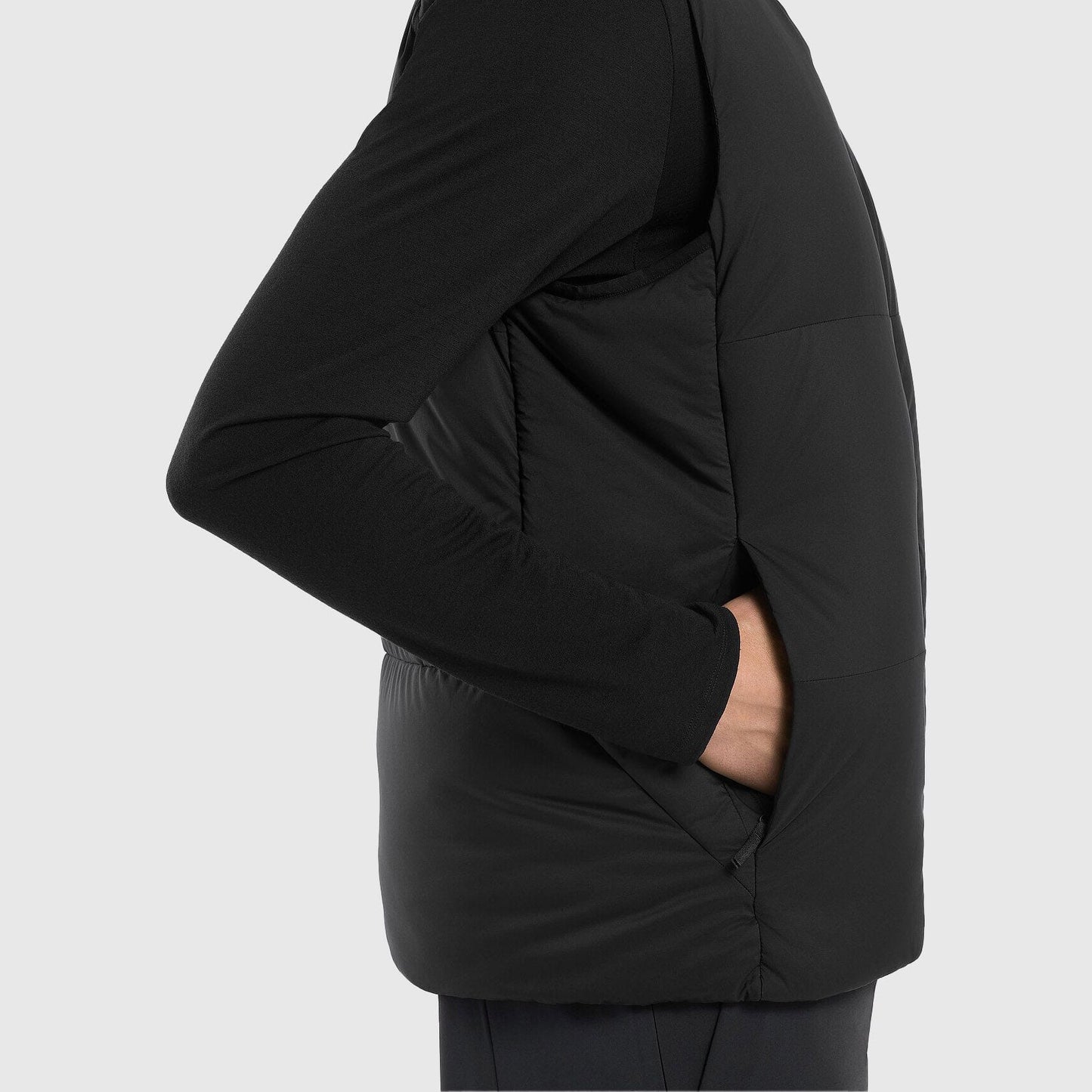 Veilance Conduit Down Vest - Black Outerwear Veilance 