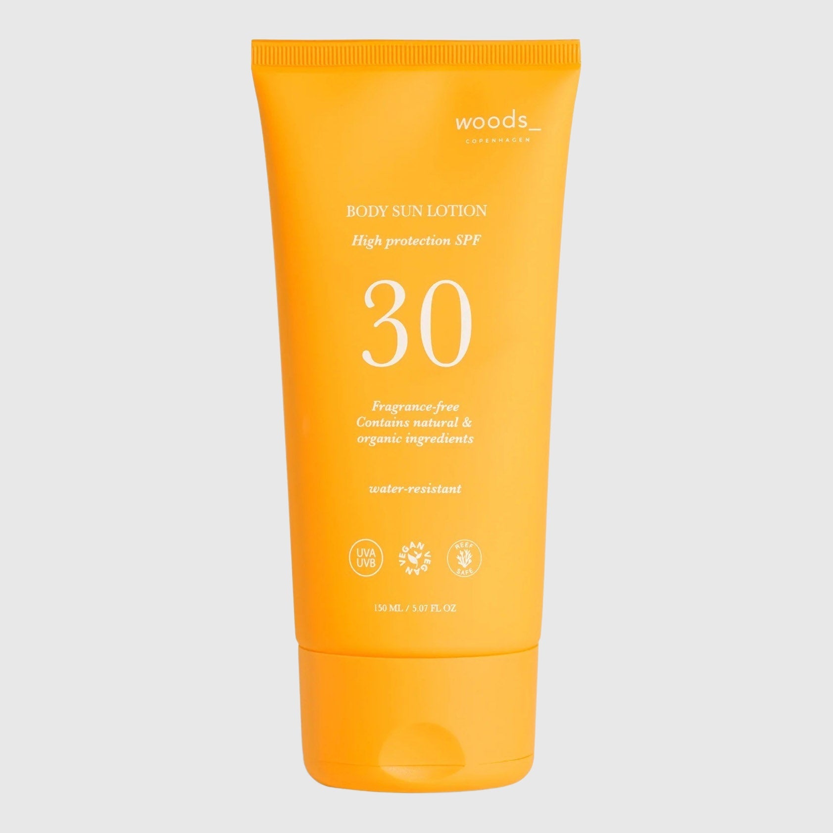 Woods Copenhagen Body Sun Lotion SPF 30 Hand & Body Woods Copenhagen 